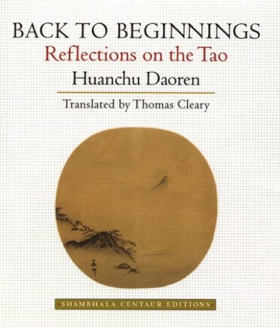 Beispielbild fr Back to Beginnings (Shambhala Centaur Editions) zum Verkauf von GoodwillNI