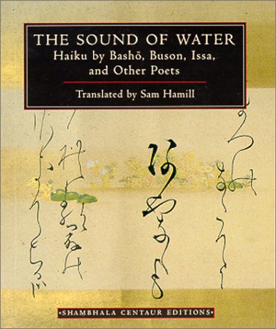 Stock image for The Sound of Water (Shambhala Centaur Editions) for sale by Ergodebooks