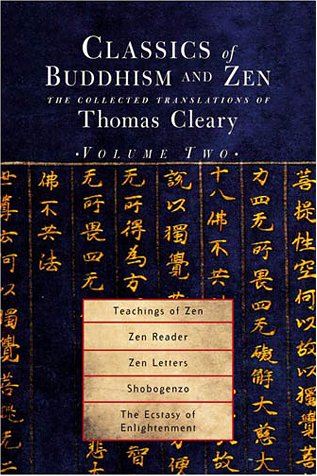 Imagen de archivo de Classics of Buddhism and Zen, Volume 2: The Collected Translations of Thomas Cleary a la venta por Esther Fishman