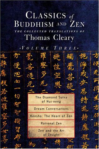 Stock image for Classics of Buddhism and Zen, Volume 3: The Translated Works of Thomas Cleary for sale by Magus Books Seattle