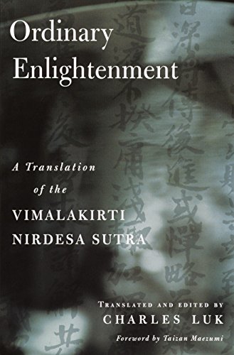 9781570629716: Ordinary Enlightenment: A Translation of the Vimalakirti Nirdesa-