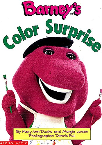 Imagen de archivo de Barney's Color Surprise a la venta por Wonder Book