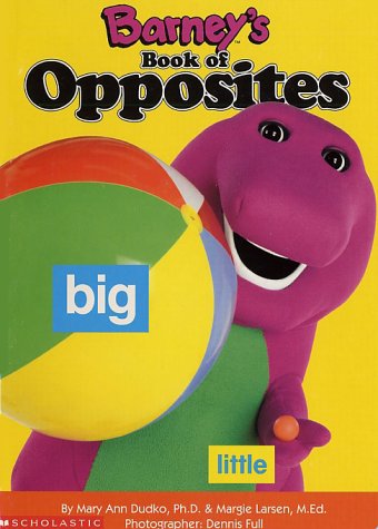 Imagen de archivo de Barney's Book of Opposites a la venta por Gulf Coast Books