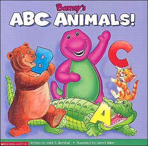 Beispielbild fr Barney's ABC Animals (Book and Cassette) zum Verkauf von SecondSale