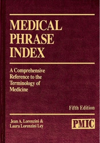 Imagen de archivo de Medical Phrase Index (5E) a la venta por Better World Books