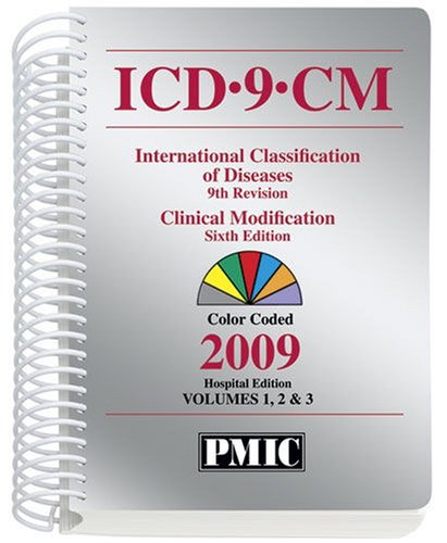 9781570665547: ICD-9-CM 2009 Hospital Edition, Indexed, Spiral bound, Volumes. 1, 2 & 3 (ICD-9-CM (HOSPITALS))