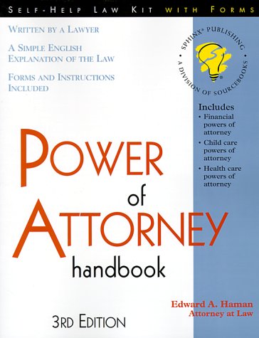 Stock image for The Power of Attorney Handbook for sale by ThriftBooks-Dallas