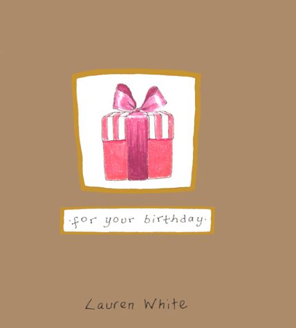 Imagen de archivo de For Your Birthday: A Little Book of Picture Poems a la venta por Black and Read Books, Music & Games