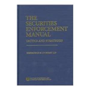 9781570734236: The Securities Enforcement Manual: Tactics and Strategies (5070315)