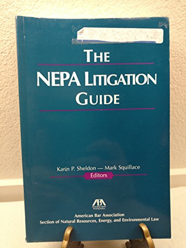 Stock image for Nepa Litigation Manual for sale by vladimir belskiy