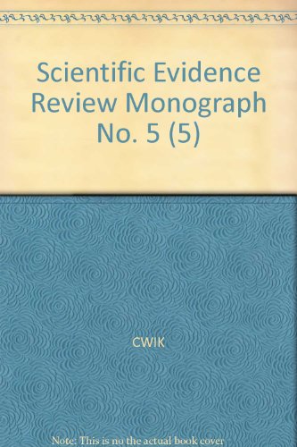 9781570739927: Scientific Evidence Review Monograph No. 5