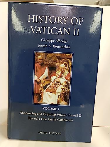 Beispielbild fr History of Vatican II: Announcing and Preparing Vatican Council II Toward a New Era in Catholicism (Volume 1) zum Verkauf von Anybook.com