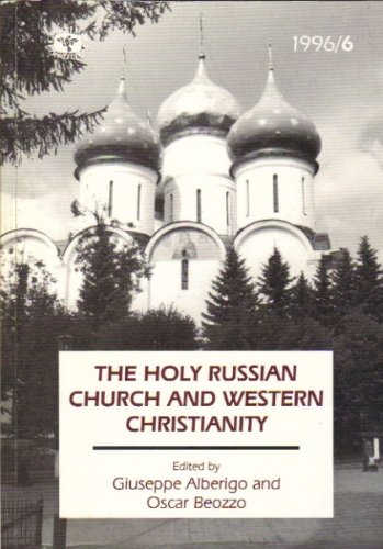 Stock image for The Holy Russian Church and Western Christianity [Concilium 1996-6] for sale by Windows Booksellers
