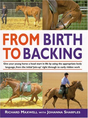 Imagen de archivo de From Birth to Backing : Give Your Horse a Head Start in Life by Using the Appropriate Body Language, from the Initial Join-Up Right Through to Early Ridden Work a la venta por Better World Books