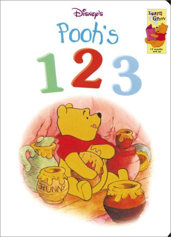 Imagen de archivo de Pooh's 1-2-3 Learn and Grow a la venta por Better World Books