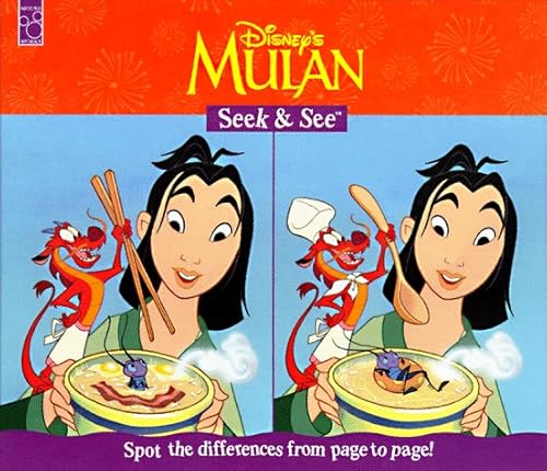 Disney's Mulan, Can Your Find the Differences? A Seek & See Book