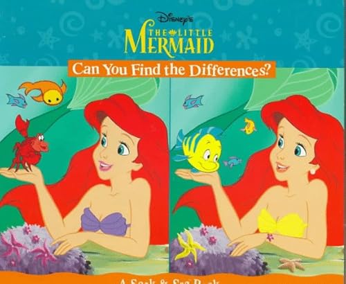 Beispielbild fr Disney's the Little Mermaid Can You Find the Differences?: A Seek & See Book zum Verkauf von Gulf Coast Books