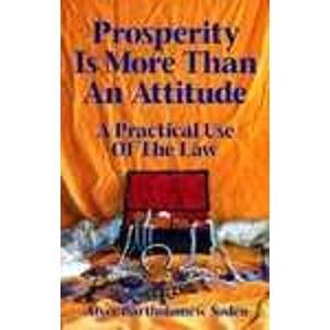 Stock image for Prosperity Is More Than an Attitude: A Practical Use of the Law for sale by AwesomeBooks