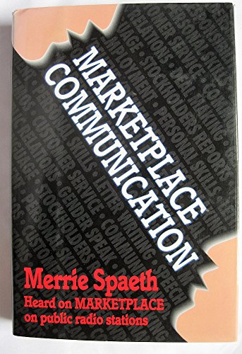 Imagen de archivo de Marketplace Communication (Signed) a la venta por Craig Hokenson Bookseller