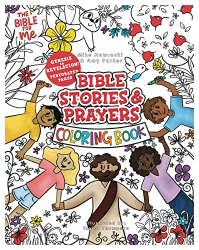 Beispielbild fr Bible Stories & Prayers Coloring Book: The Bible for Me [Paperback] Nawrocki, Mike; Parker, Amy and Thompson, Taylor zum Verkauf von Lakeside Books