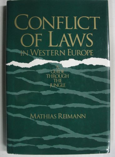9781571050052: Conflict of Laws in Western Europe: A Guide Through the Jungle