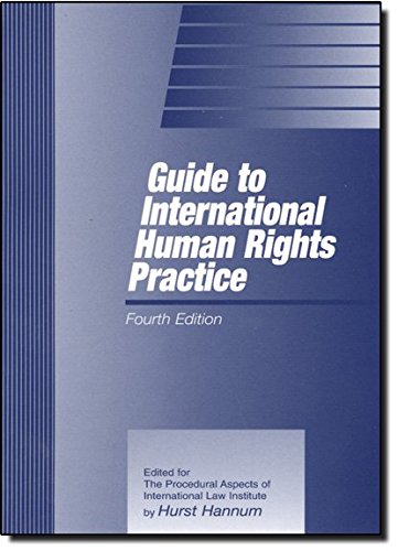 9781571050632: Guide to International Human Rights Practice