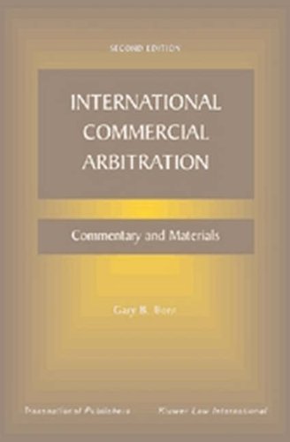 Stock image for International Commercial Arbitration: Commentary and Materials for sale by dsmbooks