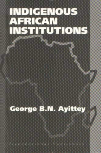 Stock image for Indigenous African Institutions for sale by BooksRun