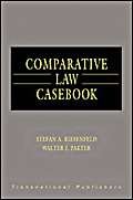 Beispielbild fr Comparative Law Casebook zum Verkauf von Munster & Company LLC, ABAA/ILAB