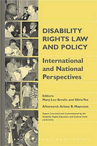 9781571052391: Disability Rights Law and Policy: International and National Perspectives