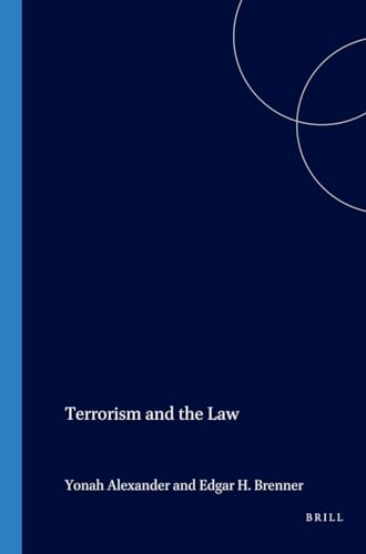 Imagen de archivo de Terrorism and the Law a la venta por Heartwood Books, A.B.A.A.