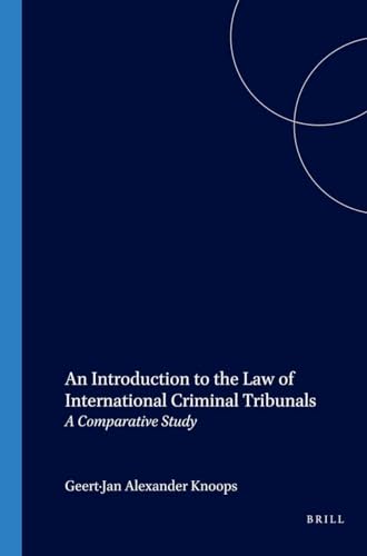 Stock image for An Introduction to the Law of International Criminal Tribunals: A Comparative Study for sale by Revaluation Books