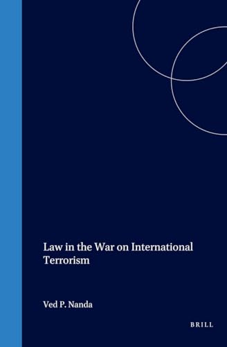Imagen de archivo de Law In The War On International Terrorism a la venta por Revaluation Books