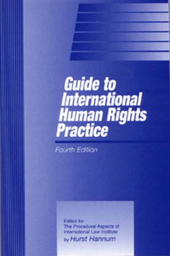 Imagen de archivo de Guide to International Human Rights Practice a la venta por ThriftBooks-Atlanta