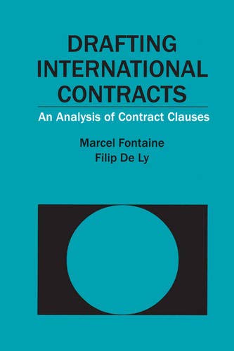 9781571053558: Drafting International Contracts: An Analysis of Contract Clauses