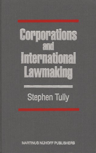 Stock image for Corporations and International Lawmaking for sale by Revaluation Books
