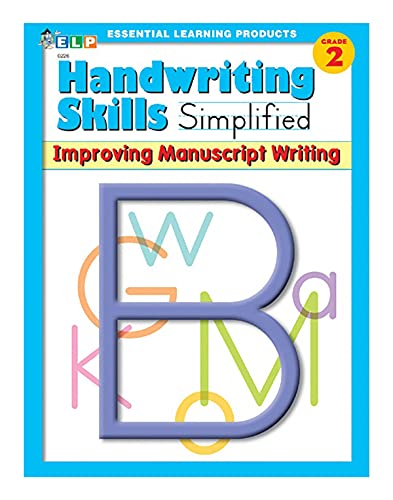 Beispielbild fr Handwriting Skills Simplified: Improving Manuscript Writing, Level B (Grade 2) zum Verkauf von Ergodebooks