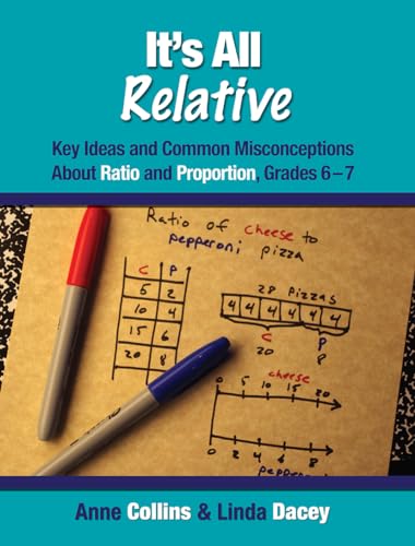 9781571109828: It's All Relative: Key Ideas and Common Misconceptions about Ratio and Proportion, Grades 6-7