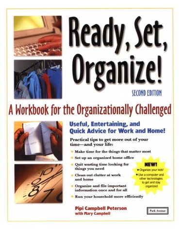 Imagen de archivo de Ready, Set, Organize: A Workbook for the Organizationally Challenged a la venta por SecondSale