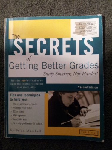 Imagen de archivo de The Secret of Getting Better Grades a la venta por Better World Books