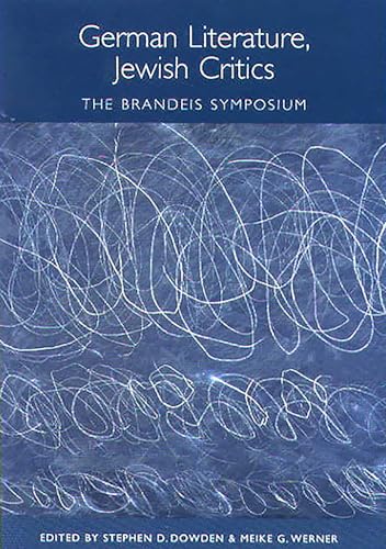 Stock image for German Literature, Jewish Critics : The Brandeis Symposium for sale by Better World Books: West