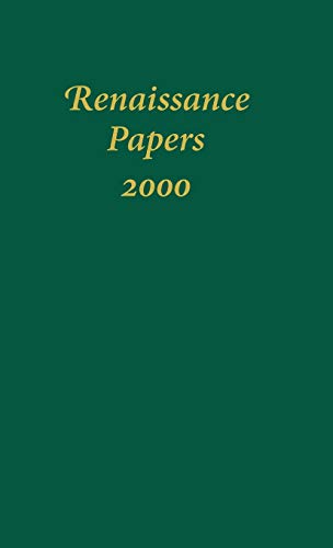 Beispielbild fr Renaissance Papers 2000 zum Verkauf von Blackwell's