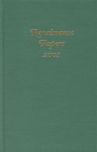 Imagen de archivo de Renaissance Papers 2001 a la venta por Blackwell's
