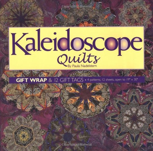 Beispielbild fr Kaleidoscope Quilts Gift Wrap zum Verkauf von PAPER CAVALIER UK