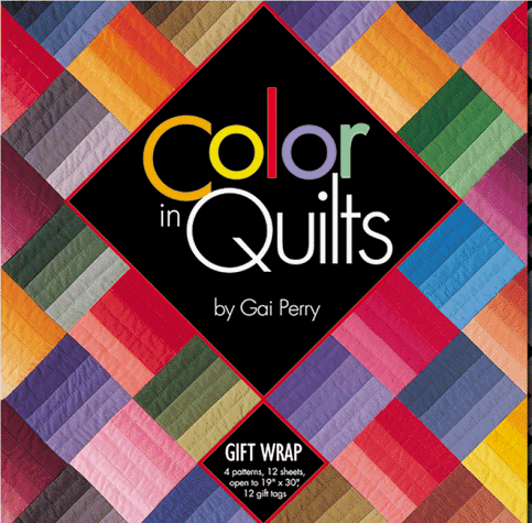 Stock image for Color in Quilts: Gift Wrap for sale by Half Price Books Inc.