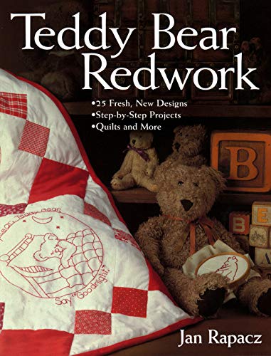 Beispielbild fr Teddy Bear Redwork zum Verkauf von Wonder Book