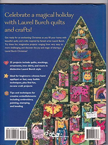 Beispielbild fr Laurel Burch Christmas - A: Color the Season Beautiful with 25 Quilts & Crafts zum Verkauf von Half Price Books Inc.