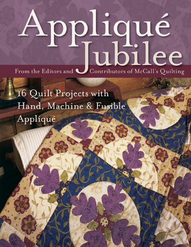 Stock image for Appliqu Jubilee : 16 Quilt Projects with Hand, Machine and Fusible Appliqu for sale by Better World Books: West