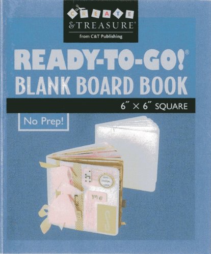 9781571209979: Ready To Go! Blank Board Book 6" X 6" White