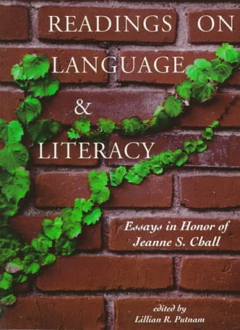 9781571290397: Readings on Language and Literacy: Essays in Honor of Jeanne S. Chall